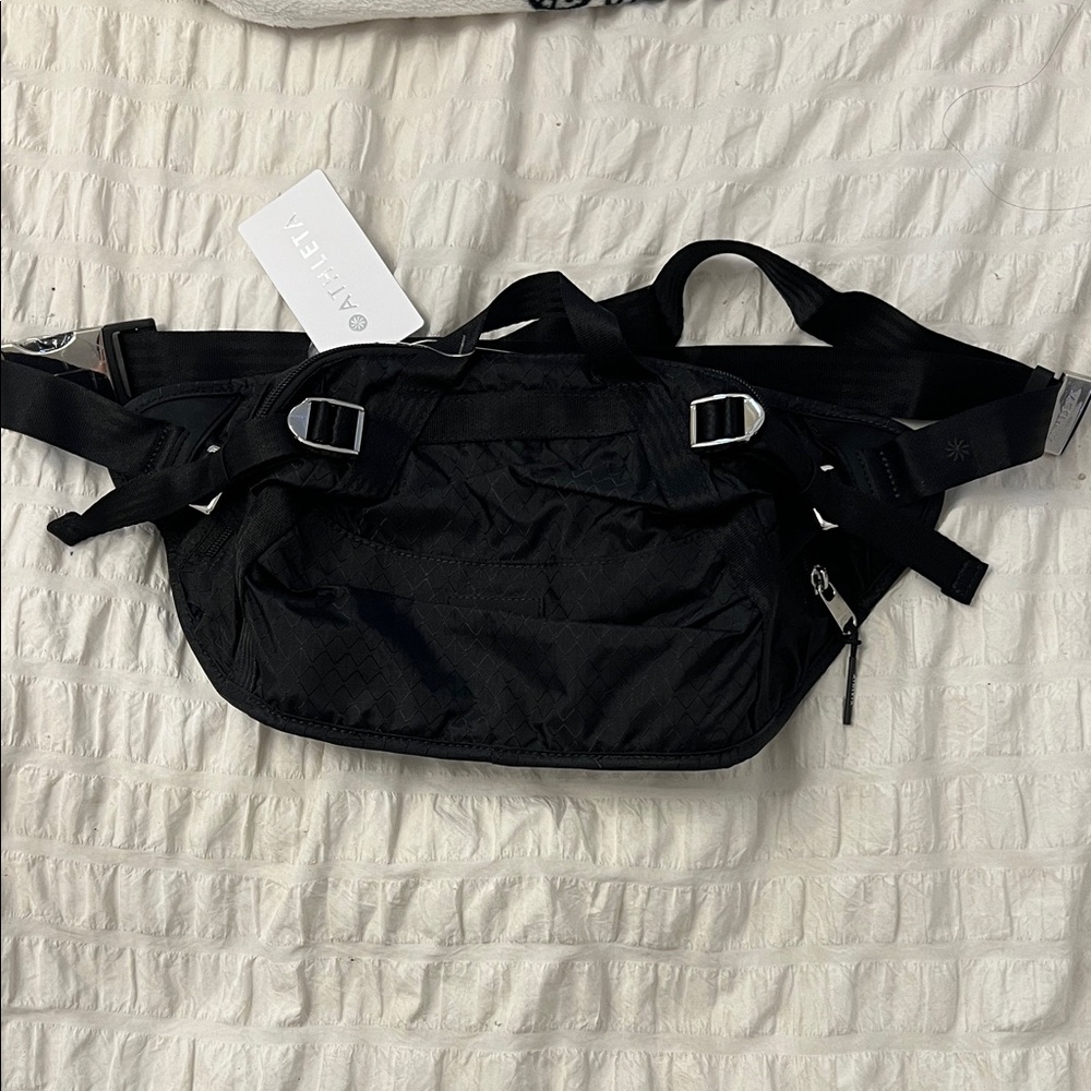 Athleta Black belt Bag never worn